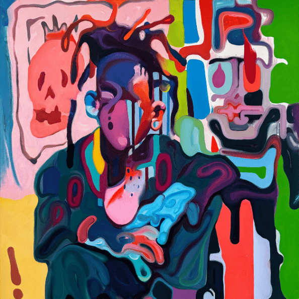 abstract portrait