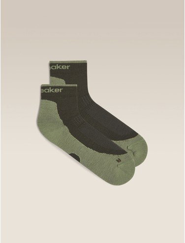 Men's Merino Hike+ Light Mini Socks - Dark Loden/Lichen / M