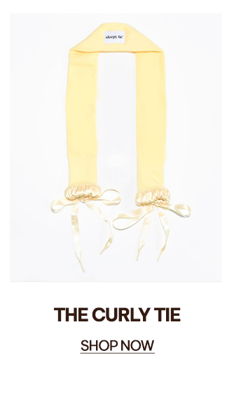 the curly tie | shop now
