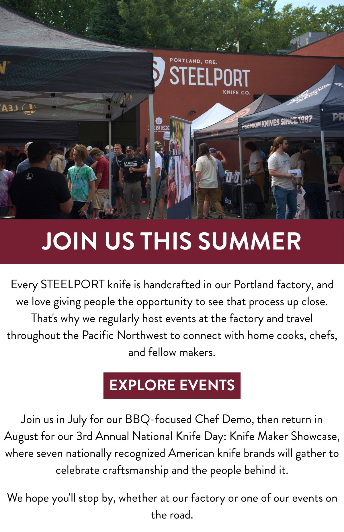 Explore Events