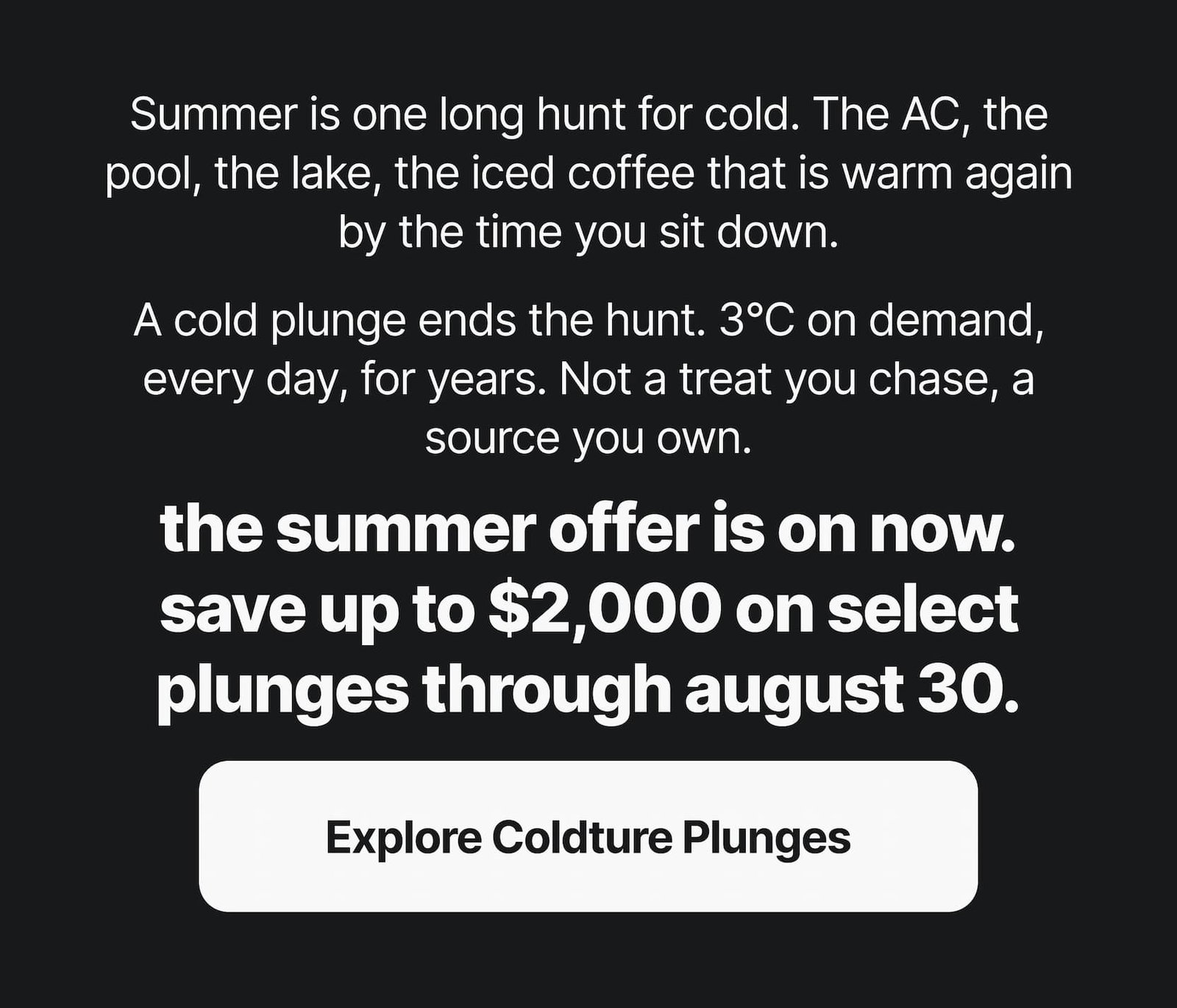Explore Coldture Plunges