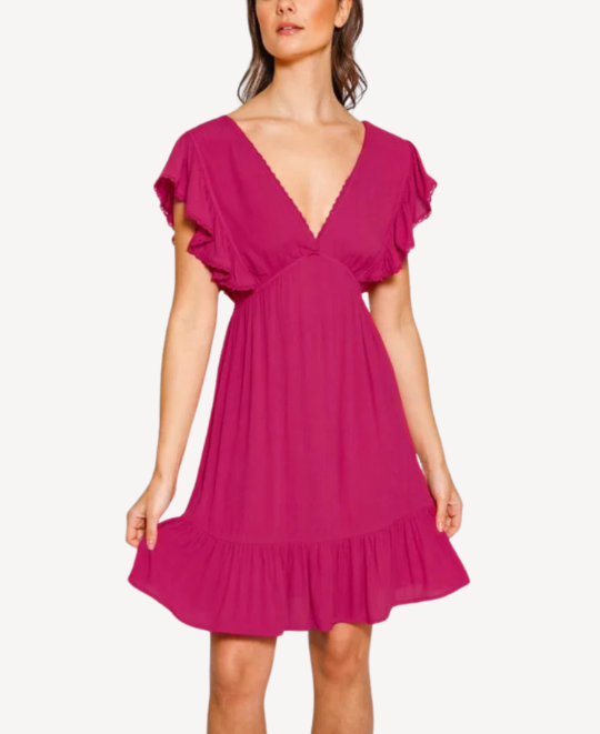 Miami Ruffle Mini Dress