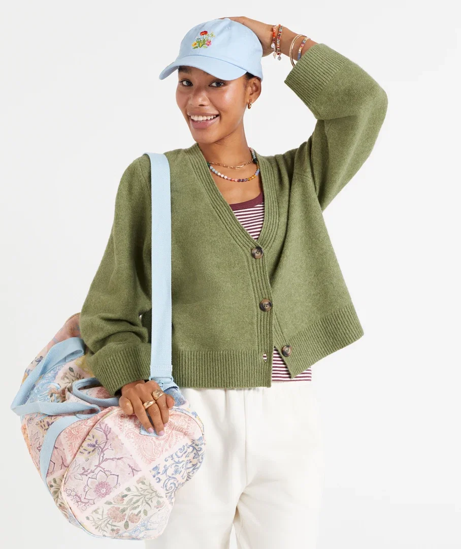 ABBY V NECK CARDIGAN