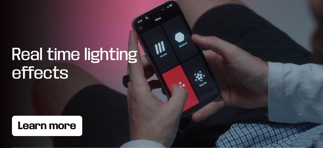 Real time lighting effects