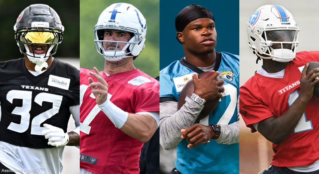 Kevin Patra: AFC South training camp preview