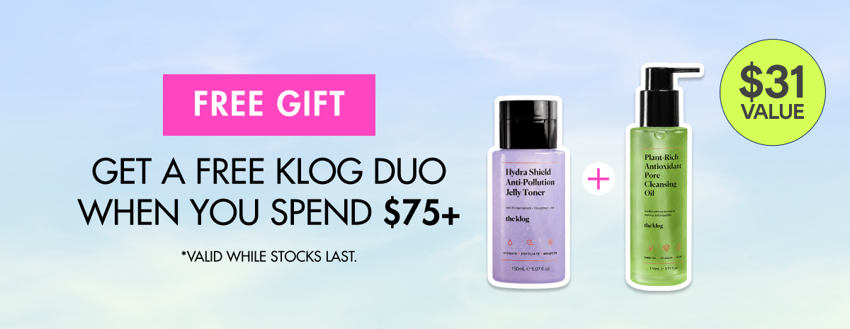 Free Klog Duo when you spend $75+