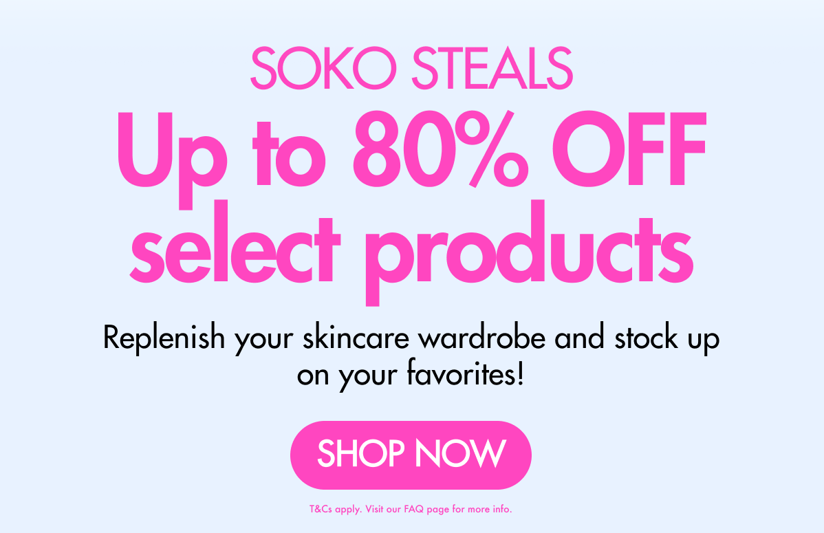 Soko Steals Up to 80% OFF select products