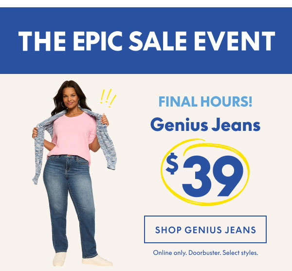 Genius Jeans $39