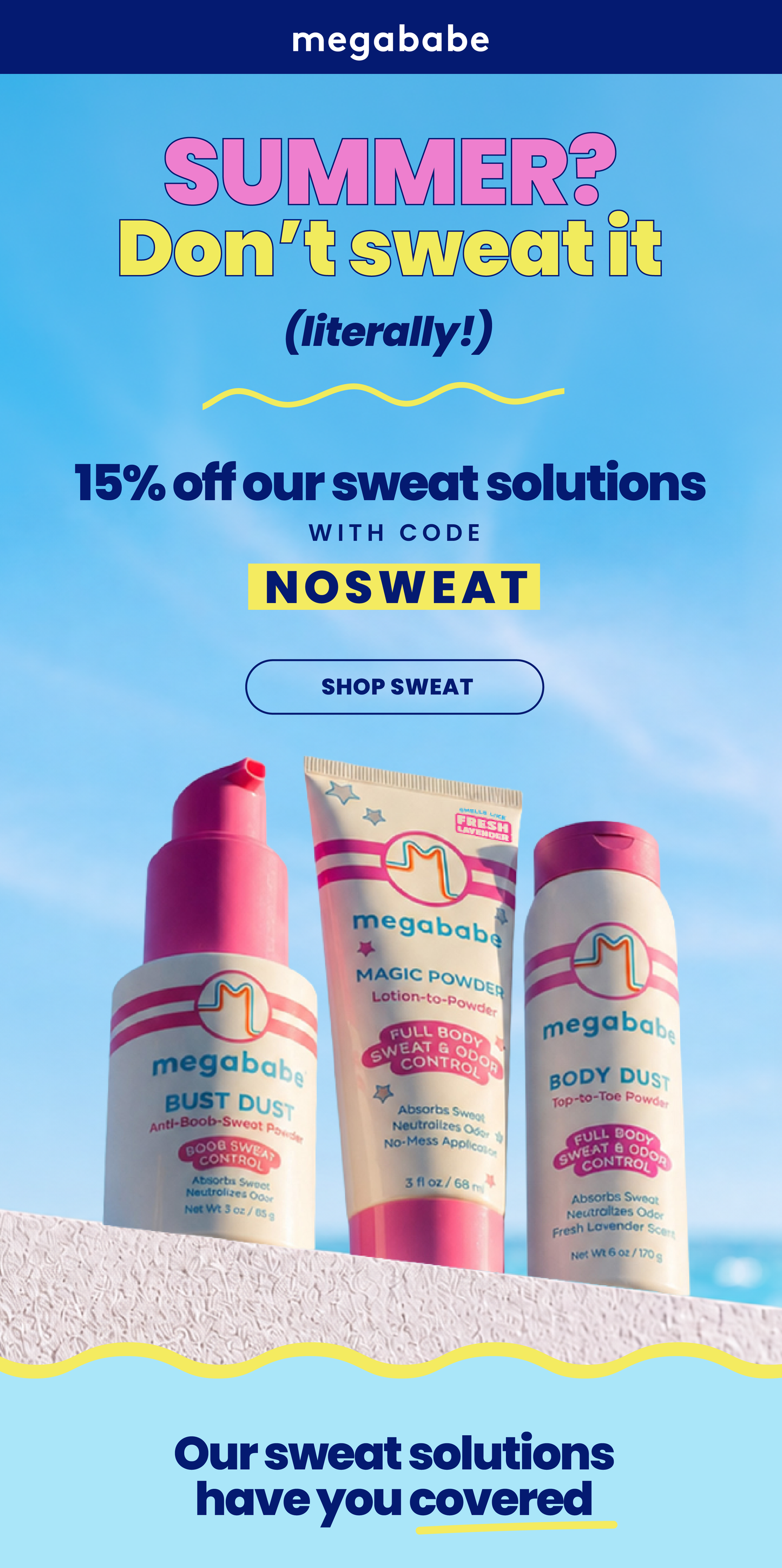 Shop Sweat Stoppers