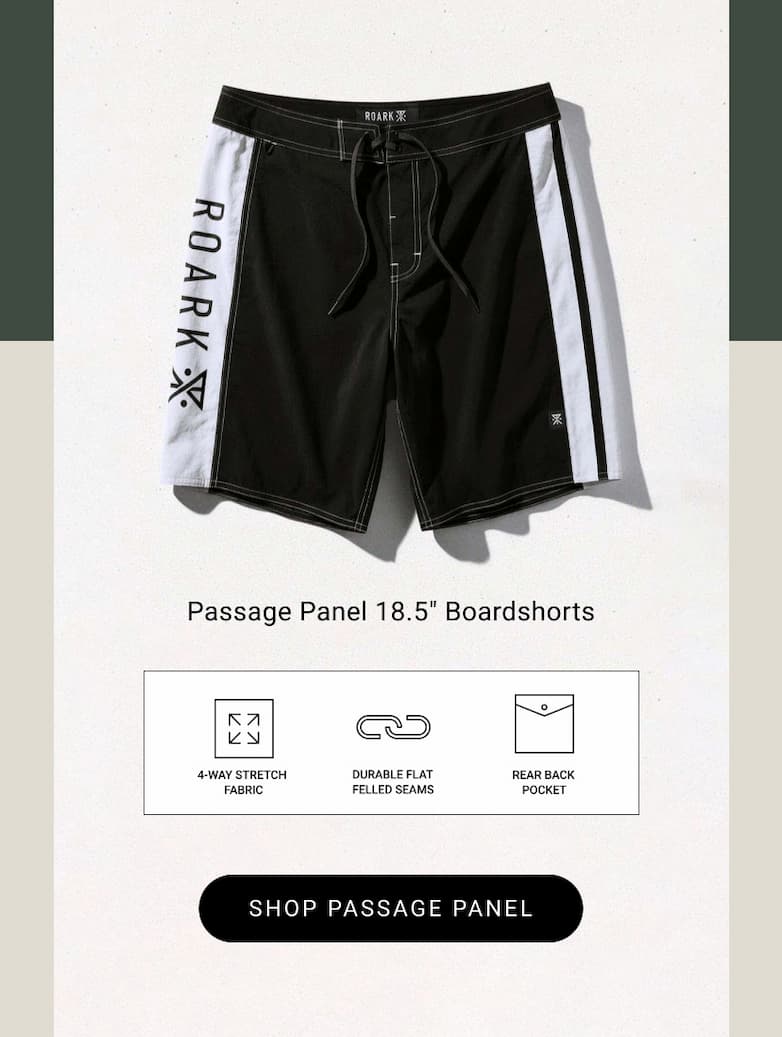 Passage Panel 18.5" Boardshorts