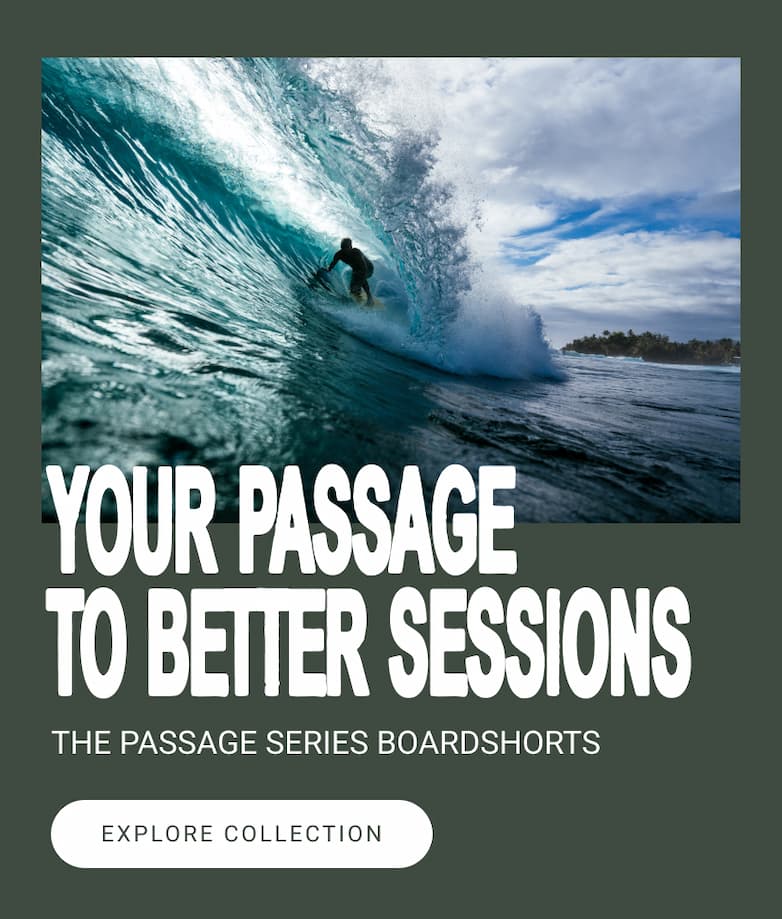 Your Passage To Better Sessions - Passage Panel Boardshorts