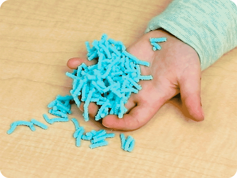 Wiggle sensory material Wonder Wormz™