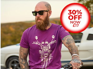 Sketchy Bike T-Shirt - 30% Off Now £17