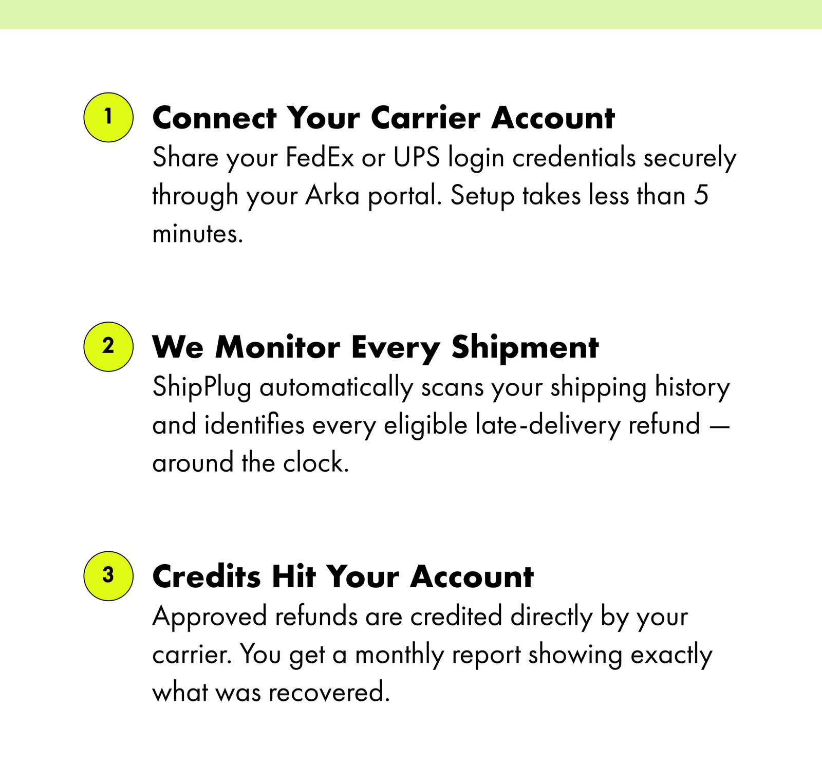 Connect Your Carrier Account