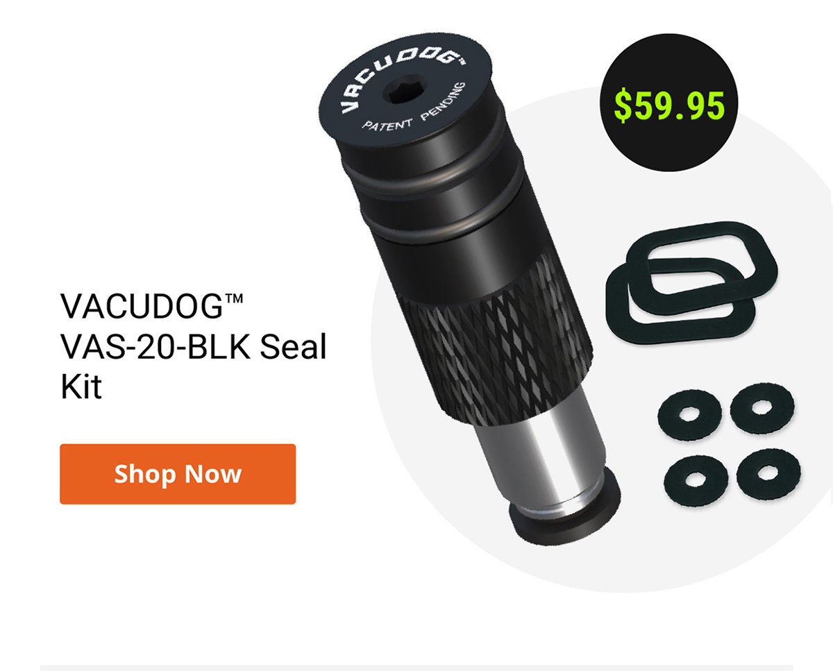 VACUDOG™ VAS-20-BLK Seal Kit