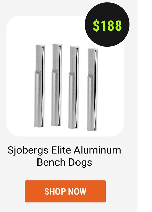 Sjobergs Elite Aluminum Bench Dogs