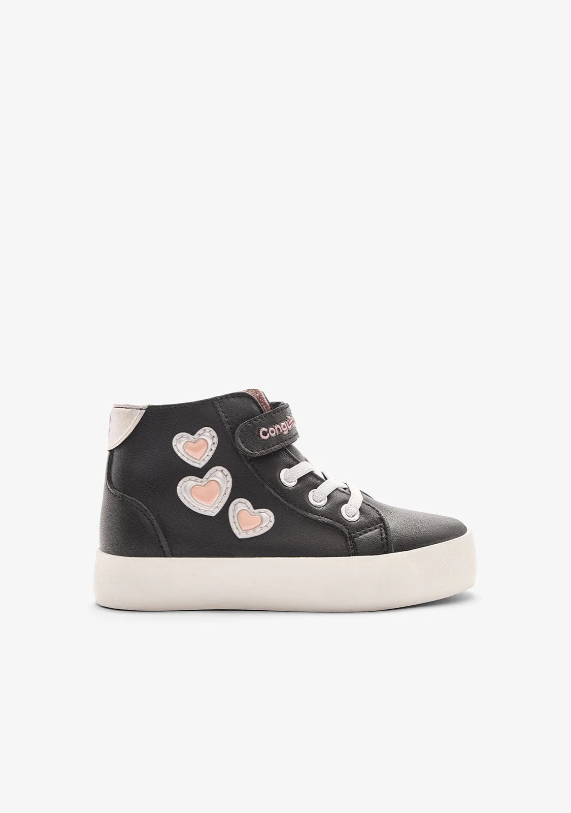 Image of Zapatillas de tirantes altos Black Hearts