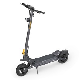 Ausom Gosoul 2 Pro Electric Scooter, Max 1400W Motor, 48V 18Ah Battery, 10 inch Tires, 50km/h Max Speed, 90km Range, Front & Rear Disc Brake, Dual Swingarm Suspension, NFC Unlock