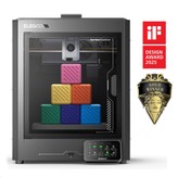 Elegoo Centauri Carbon 3D Printer, CoreXY 500mm/s High-Speed, 320°C Nozzle, Carbon Fiber/PLA/ABS Compatible, LED Strip, 256*256*256mm