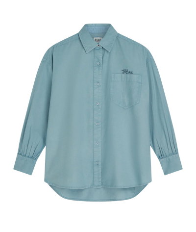 Garment Dyed Oxford Oversized-Fit Shirt