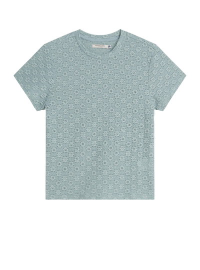Open Structure Slim-Fit T-Shirt