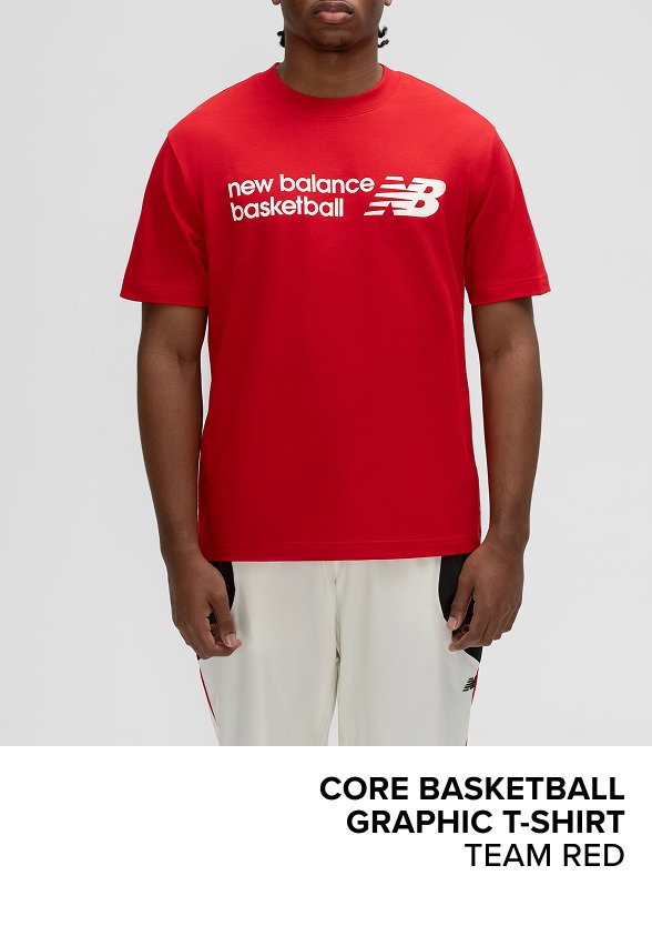 Core Basketball Graphic T-Shirt TEAM RED