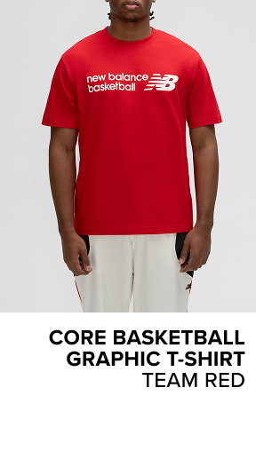 Core Basketball Graphic T-Shirt TEAM RED