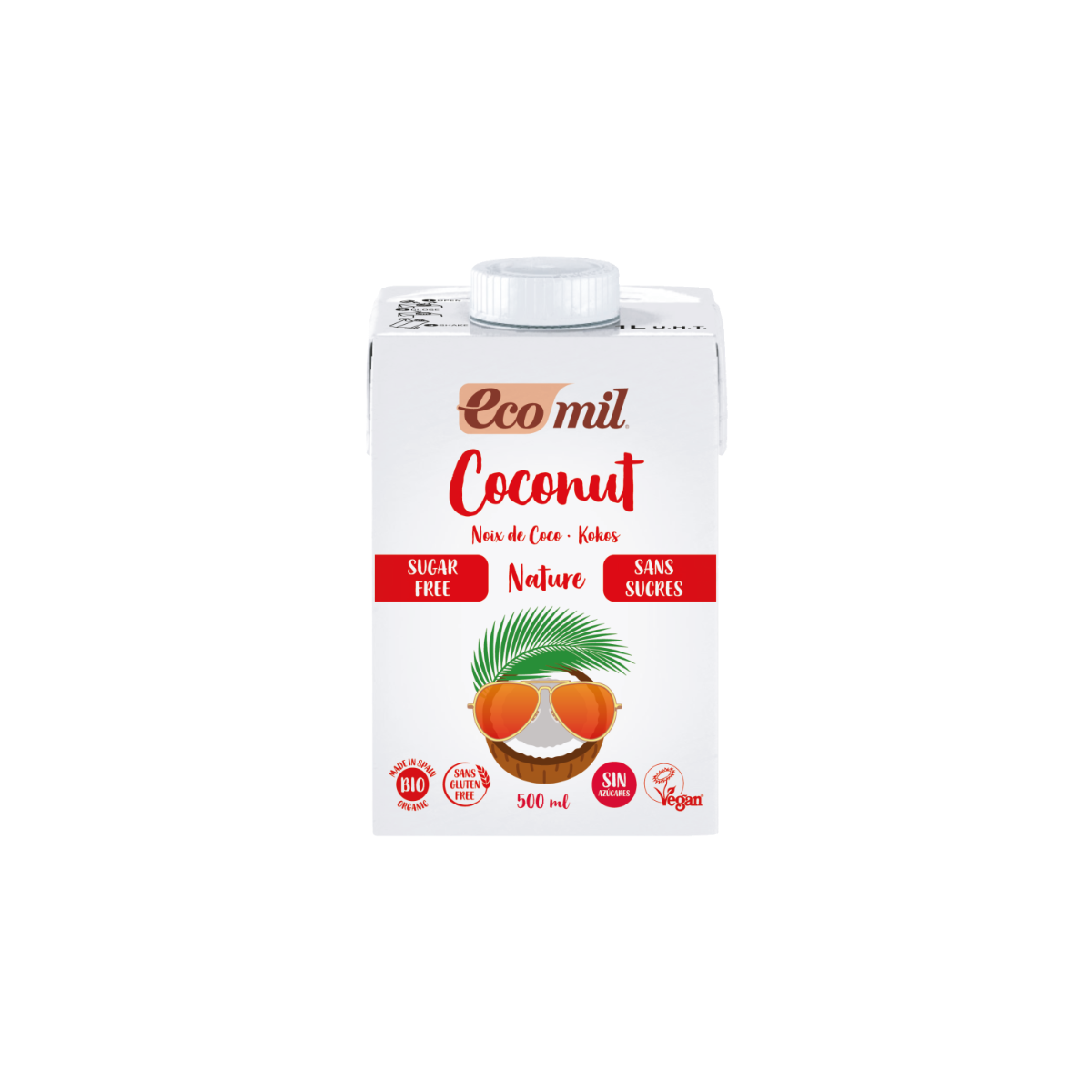 Image of Ecomil Kokosdrink natuur, 500ml