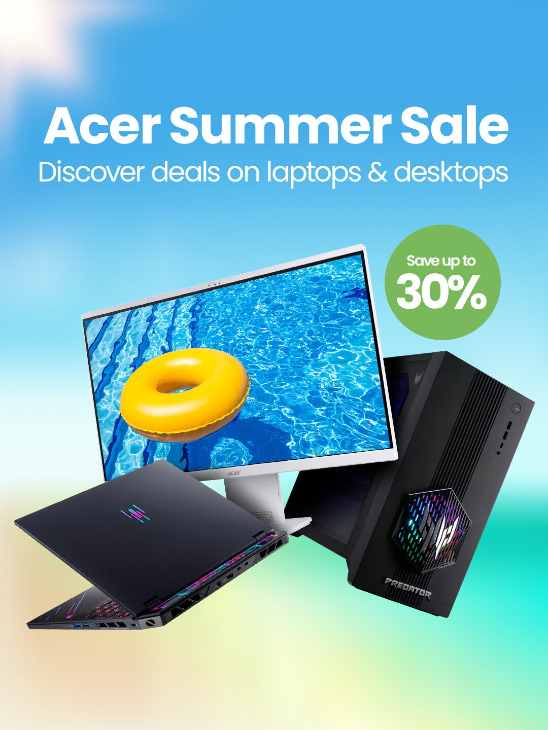 Acer summer laptop sale