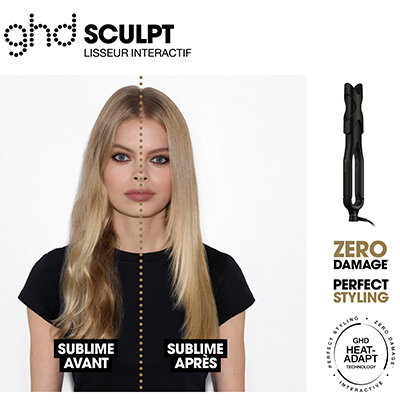ghd Sculpt avant-après