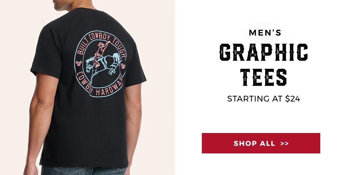 MEN'S GRAPHIC TEES STARTING AT $24 >>