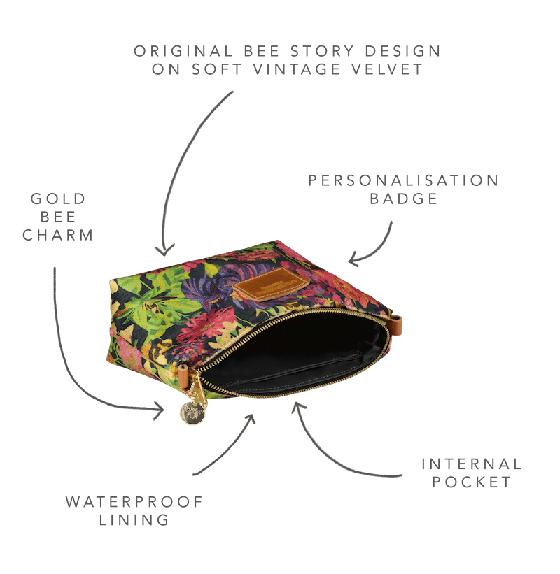 Make up bag features