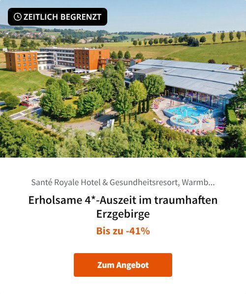 Erholsame 4*-Auszeit im traumhaften Erzgebirge