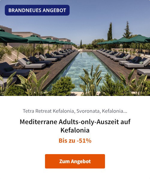 Mediterrane Adults-only-Auszeit auf Kefalonia