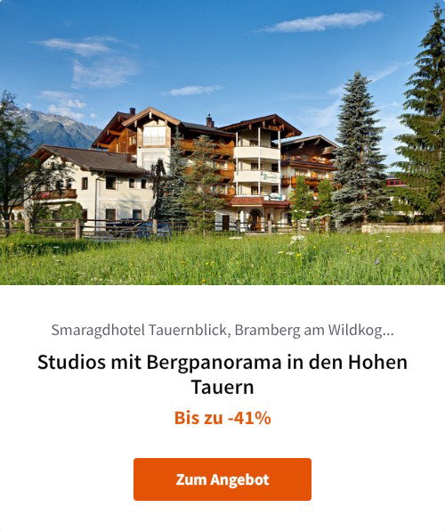 Studios mit Bergpanorama in den Hohen Tauern