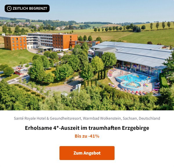 Erholsame 4*-Auszeit im traumhaften Erzgebirge