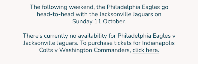 Jacksonville Jaguars v Philadelphia Eagles