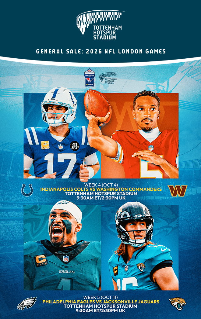 Pre Sale: 2026 NFL London Games