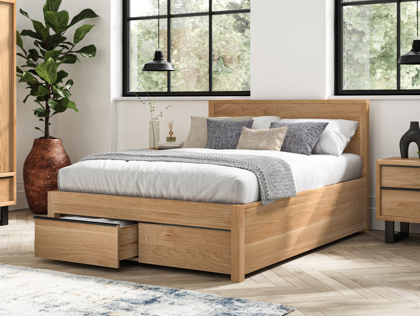 Maine Storage Double Bed