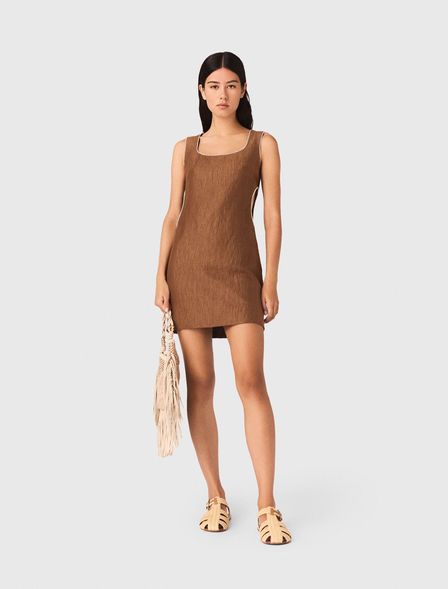 Robe marron