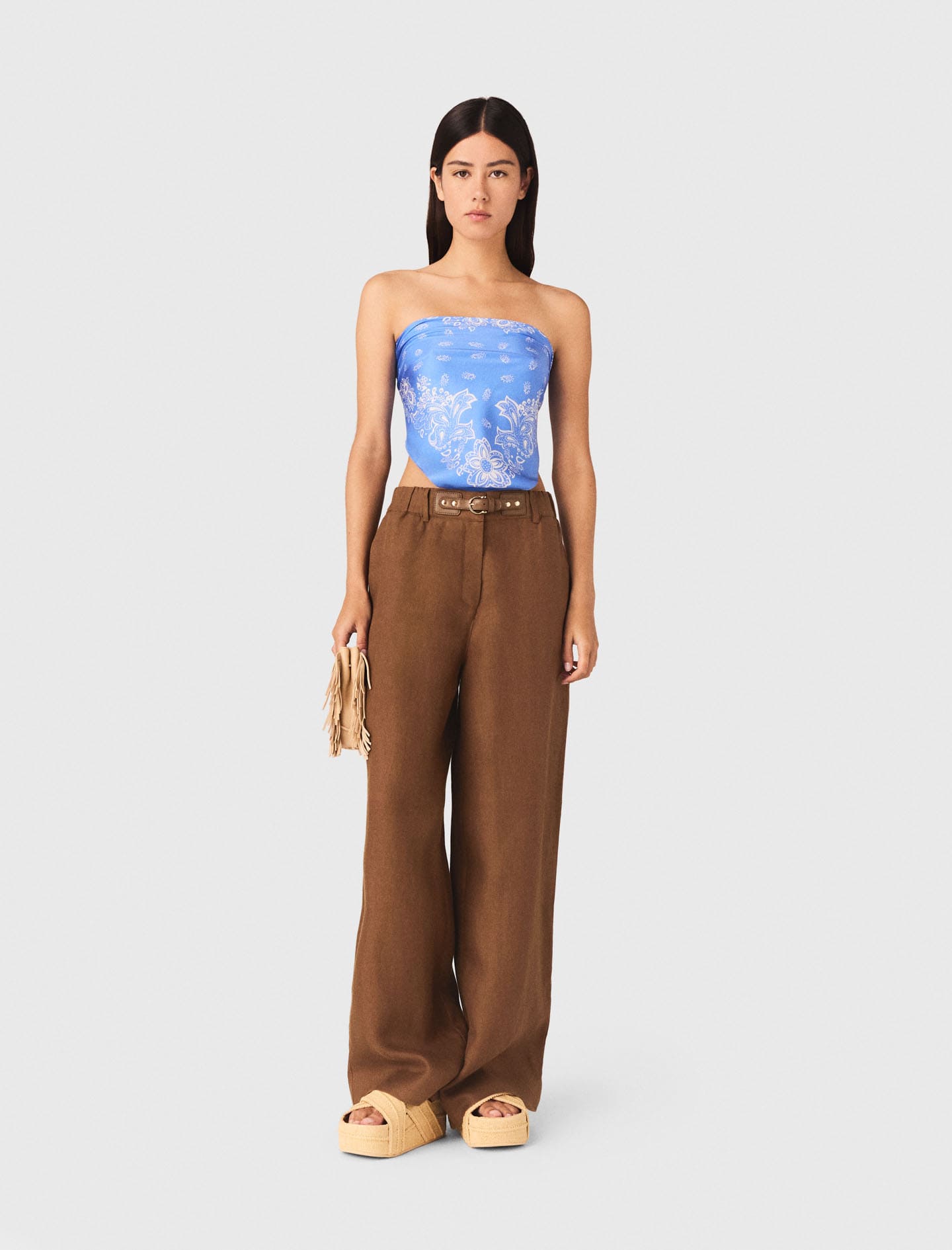 pantalon marron