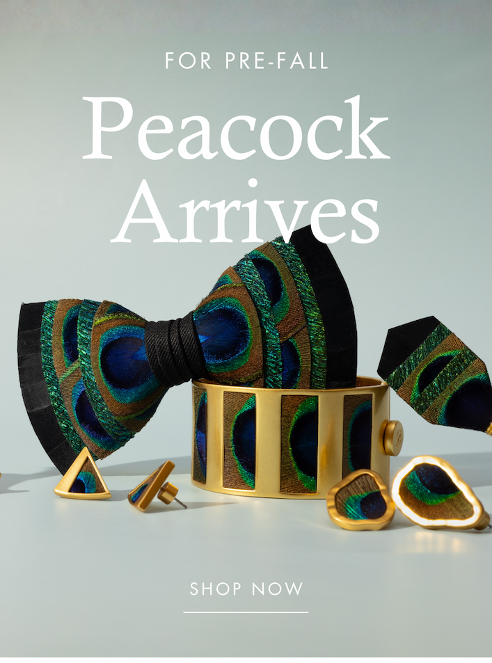 Peacock Arrives: For Pre-Fall