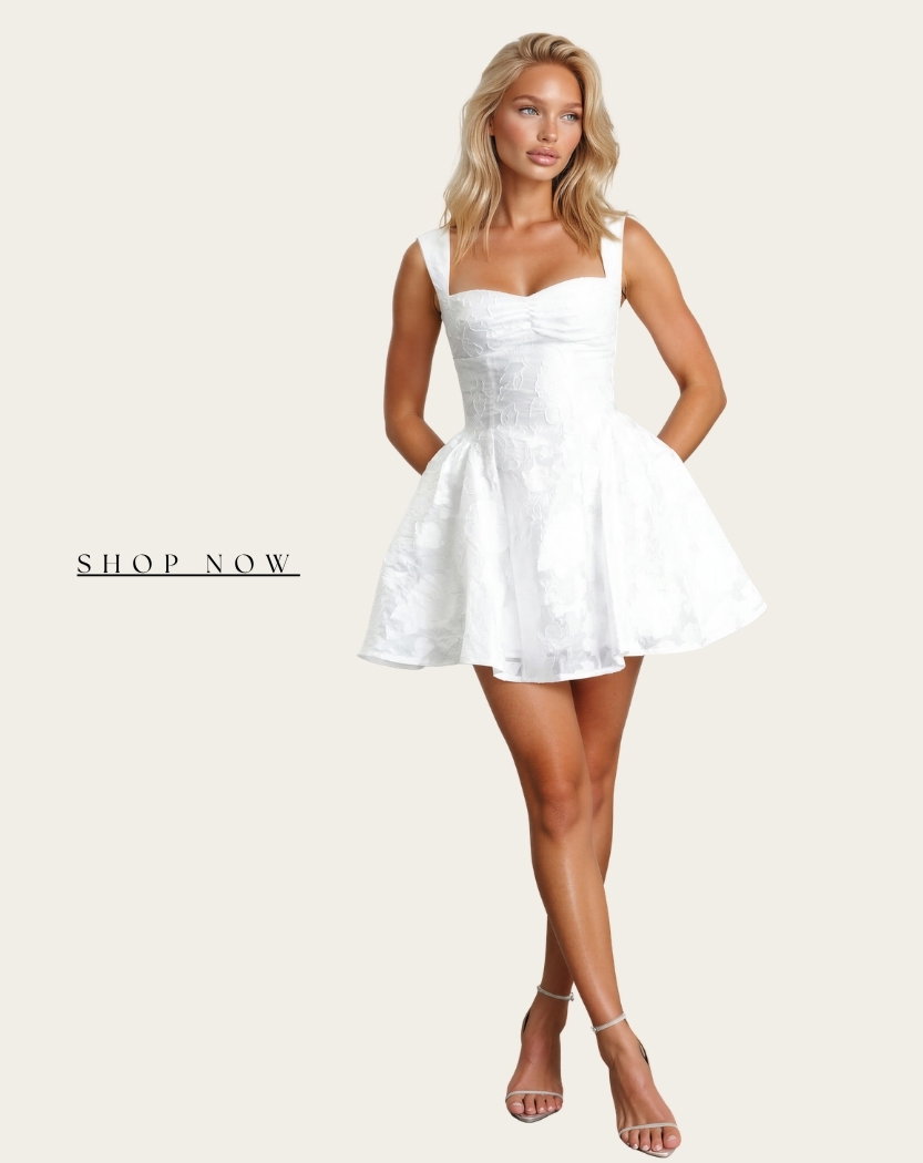 clover mini dress