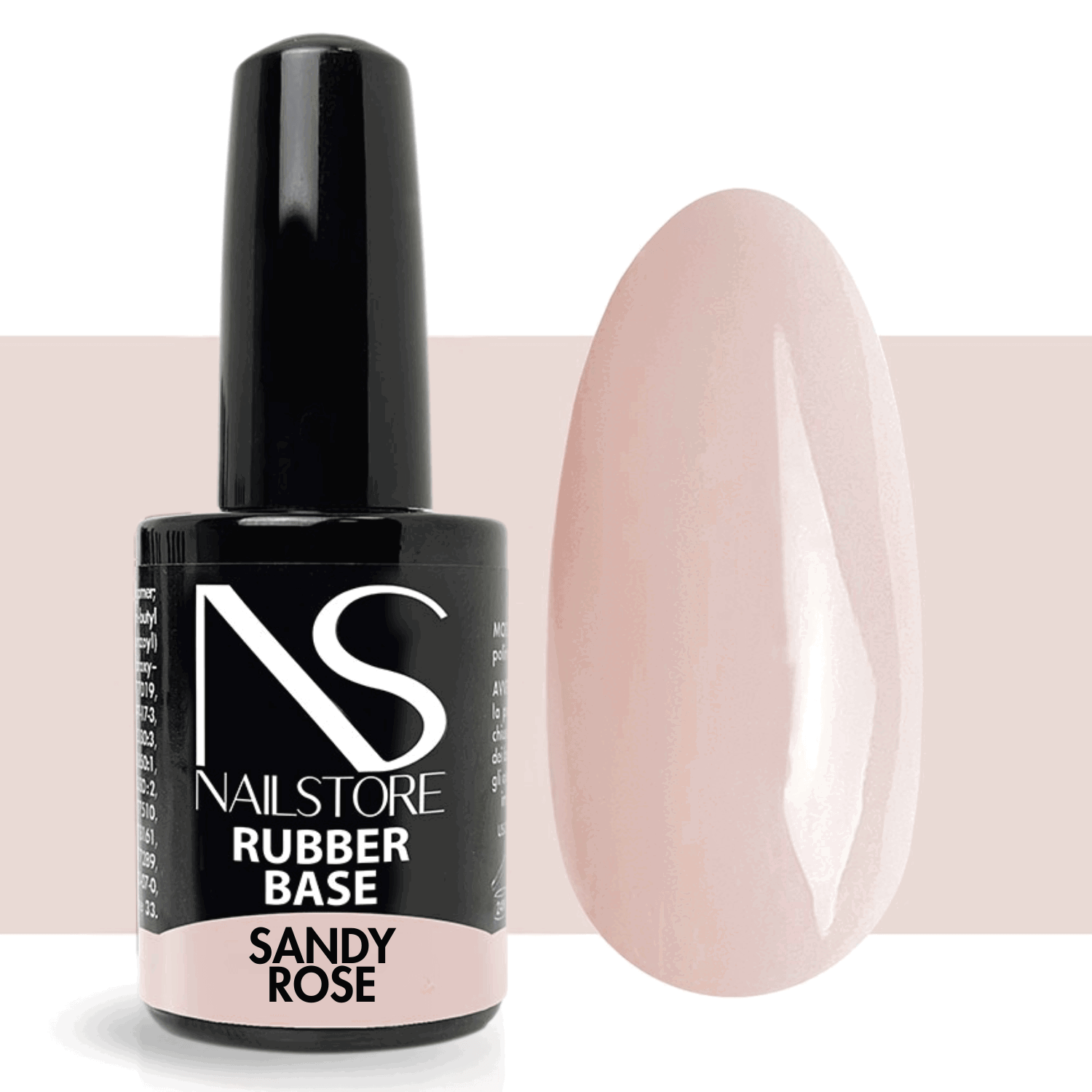 Base Rubber Sandy Rose 10ml - NAILSTORE