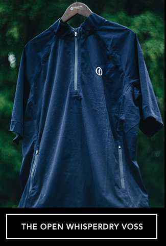 s.THE OPEN WHISPERDRY VOSS The Open Mens Whisperdry Lightweight Waterproof Golf Weatherbeater