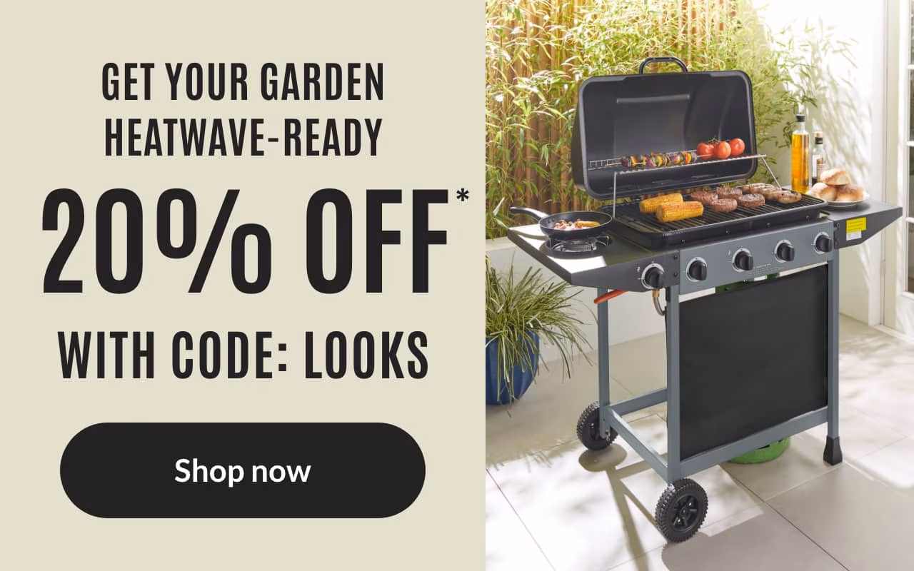Get your garden heatwave-ready and get 20% off with code LOOKS