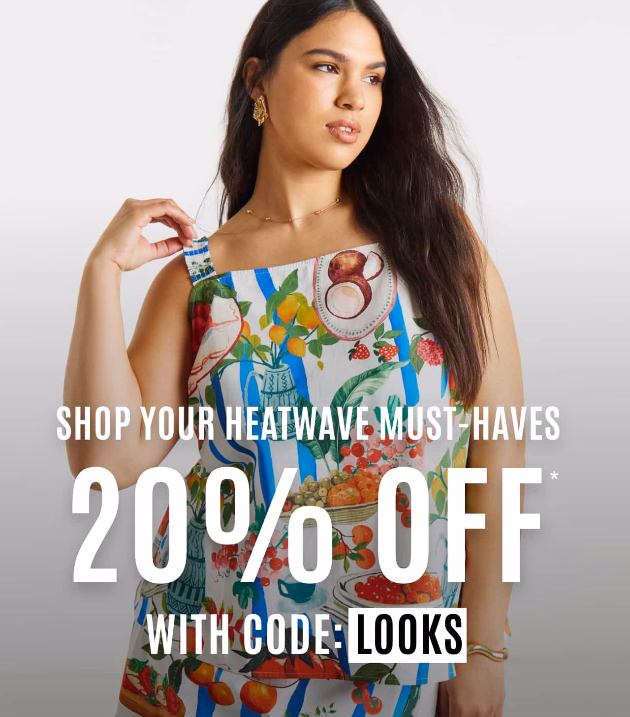 Shop your heatwave must-haves with 20% off using code LOOKS