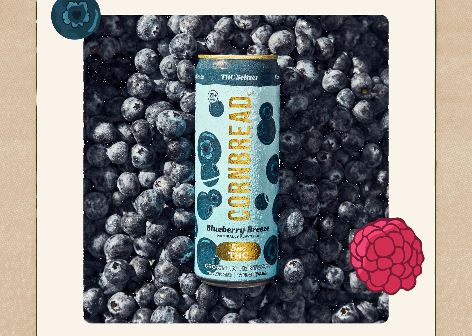 THC Seltzer Flavor GIF