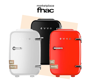 Mini Frigorífico EVVO F4 4L Blanco 