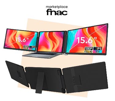 Monitor Portátil FOPO S10 extensor de pantalla triple 15.6